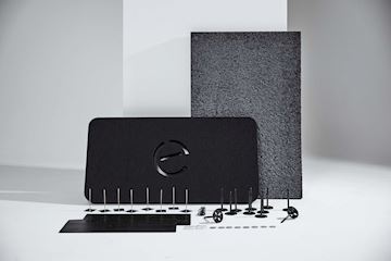 Geluidsisolatieset voor aluminum omkasting L